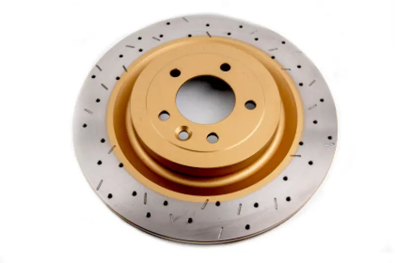 Dba 05-10 Ford Mustang Base Model Front 4000 Series Drilled & Slotted Rotor 1