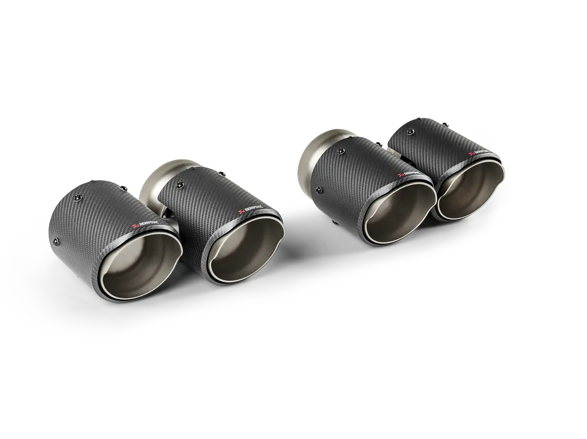 Akrapovic Round Carbon Fiber Tail Pipe Set Bmw G90 / G99 M5 1