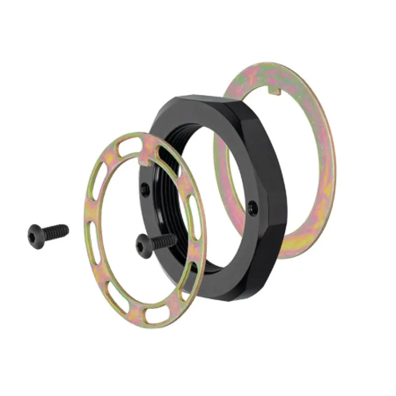 Wilwood Spindle Nut W5 Self Locking Assembly - Black 1