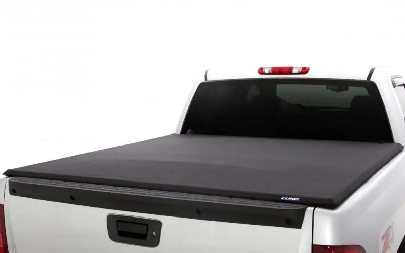 Lund 07-17 Chevy Silverado 1500 (6.5Ft. Bed) Genesis Elite Roll Up Tonneau Cover - Black 1