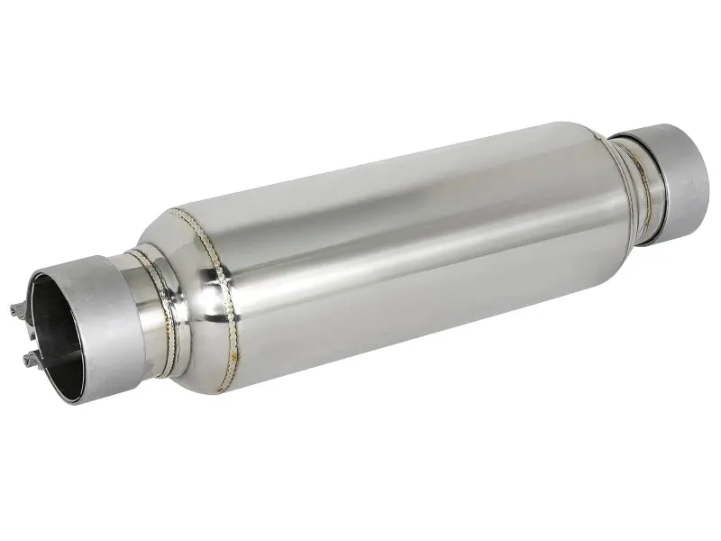Afe Mach Force-Xp Resonator 2-1/2 In Inlet/Outlet X 4 In Dia. X 12 In Body X 15 In Overall Length 1