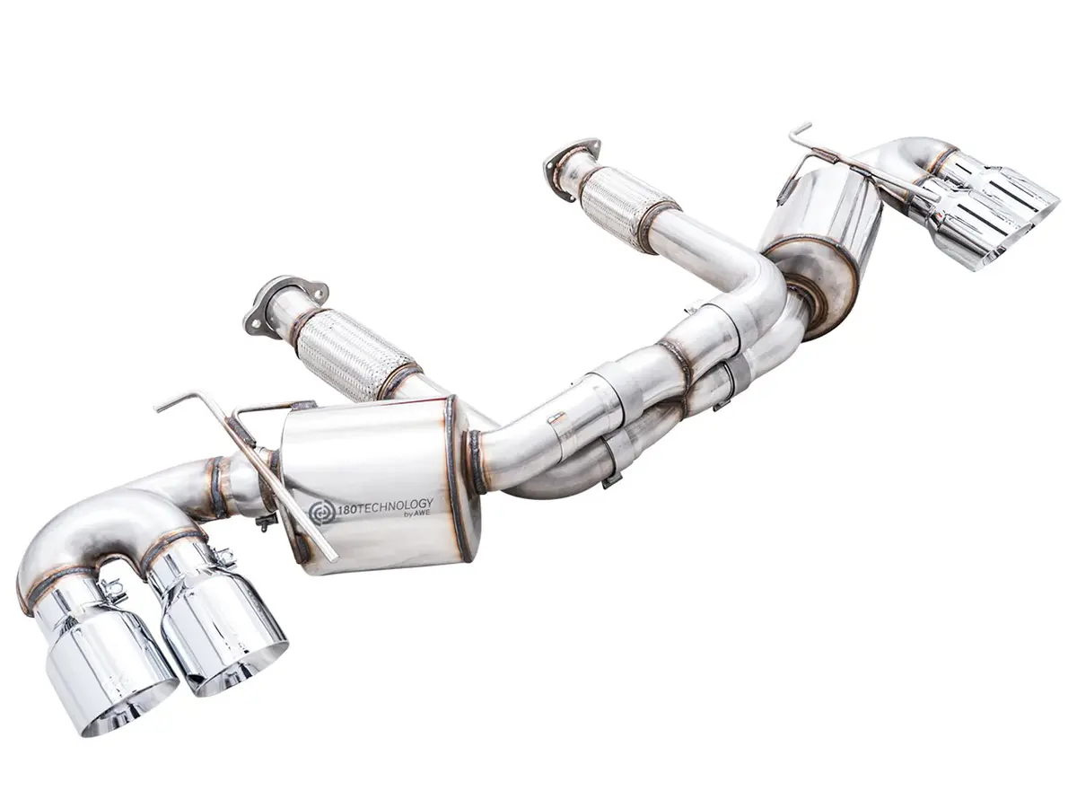 Awe Tuning Touring Exhaust C8 Corvette (2020+) 1