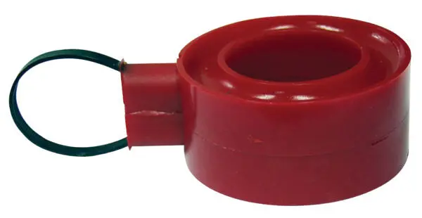 Heavy-Duty Red Coilover Spring Isolators