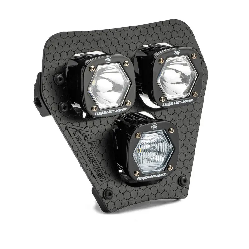 Baja Designs 24-25 Ktm Xcf-W/Ec Triple S1 Hydra (D/C) Led Headlight Kit - Clear 1