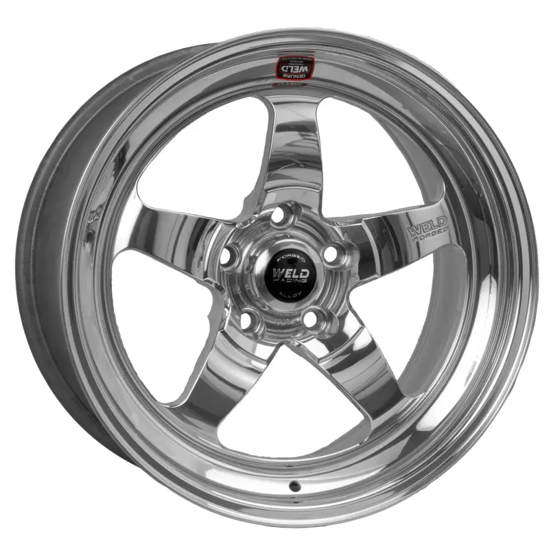 Weld S71 17X8 / 5X115mm Bp / 5.2In. Bs Polished Wheel (3.18 Id High Pad) 1
