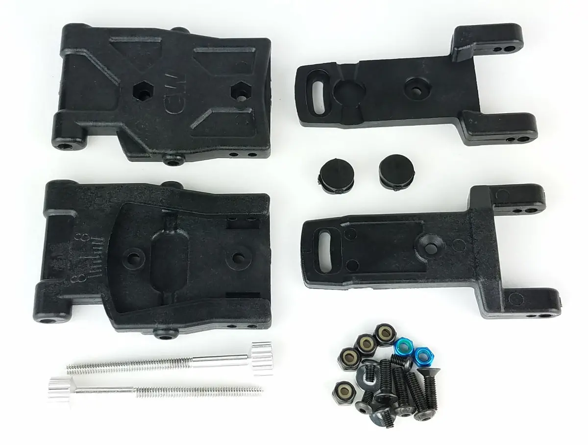 B6.1 Adjustable Toe Rear Arm Set 1