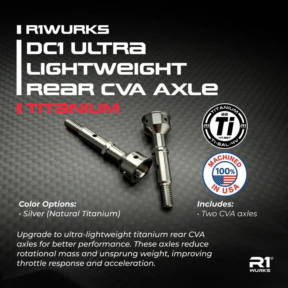 R1wurks Dc1 Ultra Lightweight Titanium Axle 1