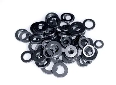 Arp 3/8 Id 5/8 Od Machined Chamfer Black Washer 1