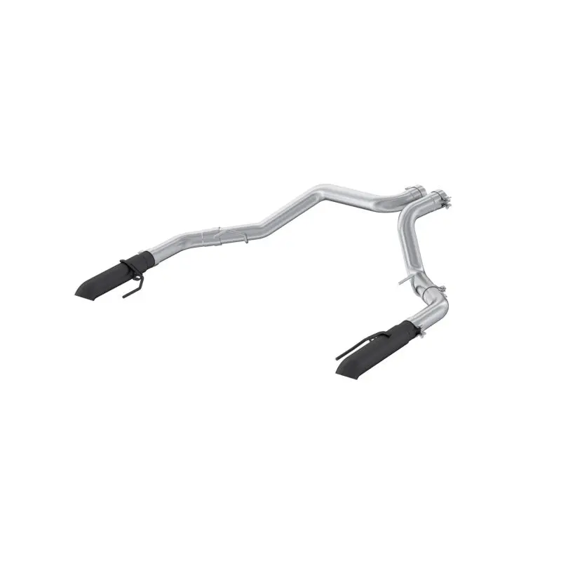 Mbrp 2022+ Ford F-150 Raptor 3.5L / Raptor R 5.2L 3In Dual Rear Exit Turndown Axle Back - Black 1