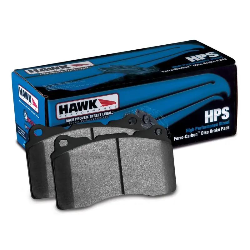 Hawk 06-10 Chevy Corvette (Oem Pad Design) Rear Hps Sreet Brake Pads - Hb532f.570 1