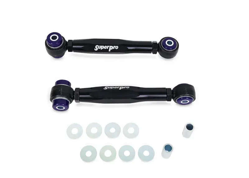 Superpro 06-25 Volkswagen Golf Gti Lower Rear Hd Adjustable Toe Arm Set 1
