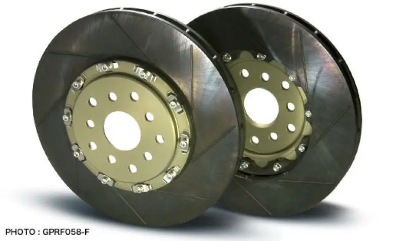 Project Mu Scr-Gt Rotor 2Piece Front - Mitsubishi Lancer Evolution Cp9a/Ct9a Alumite 1