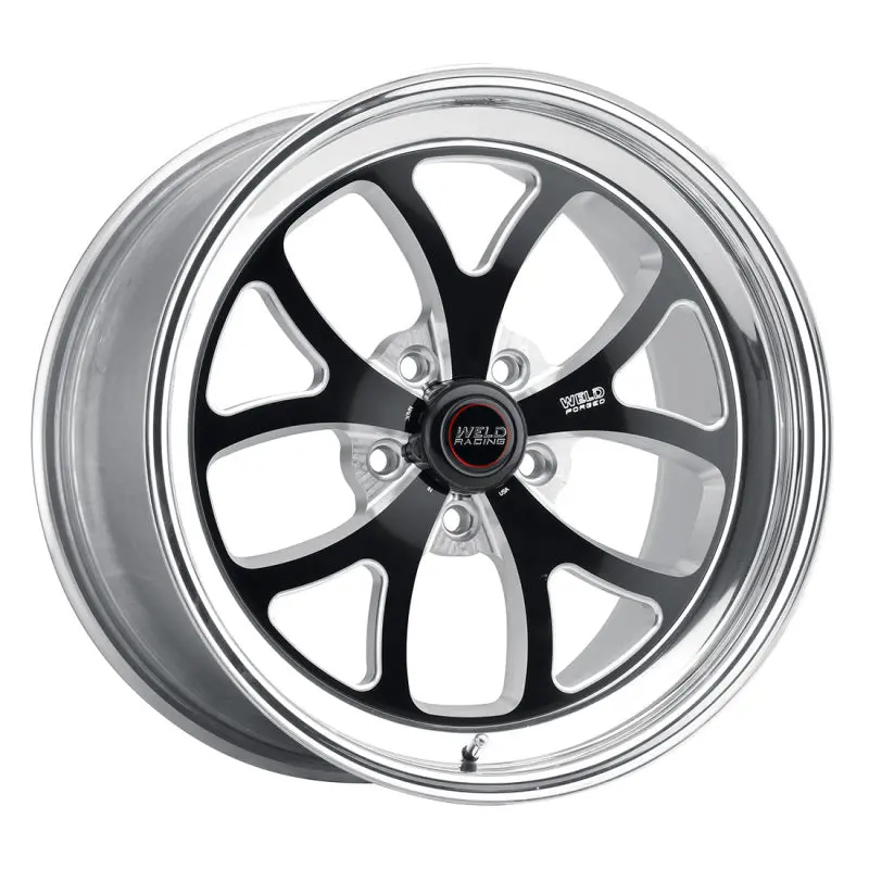 Weld S76 17X11 / 5X4.75 Bp / 7.7In. Bs Black Wheel (High Pad) - Non-Beadlock - 76Hb7110b77a 1