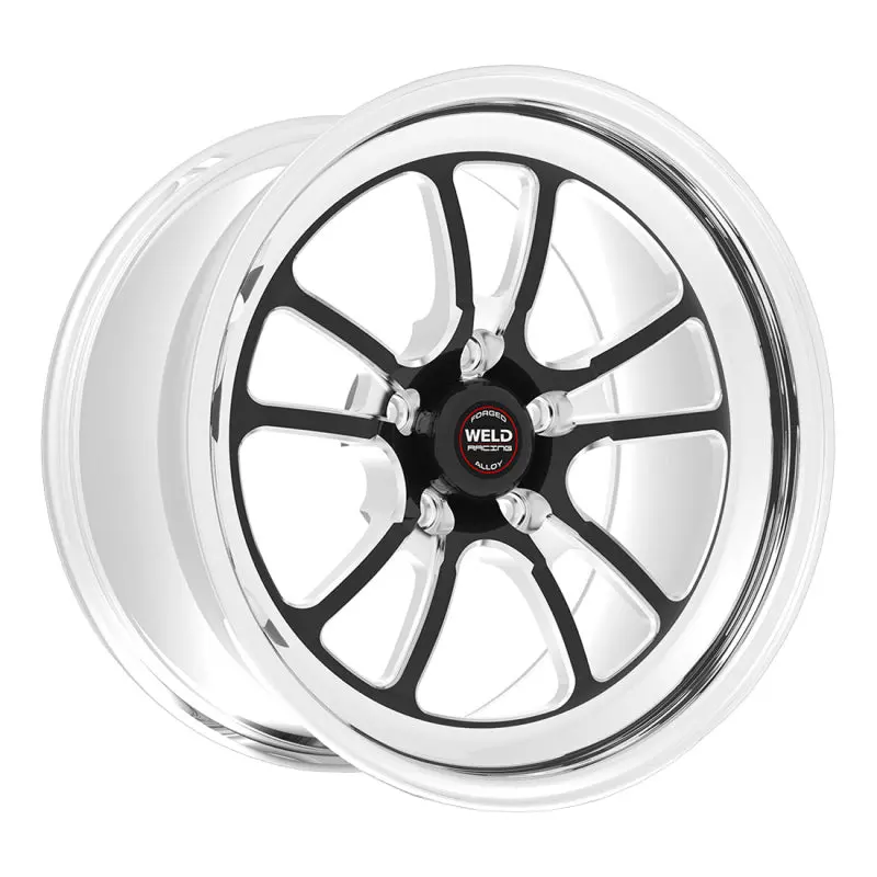 Weld S70 17X10 / 5X115 Bp / 6.7In Bs Black Wheel (High Pad) - Non-Beadlock 1