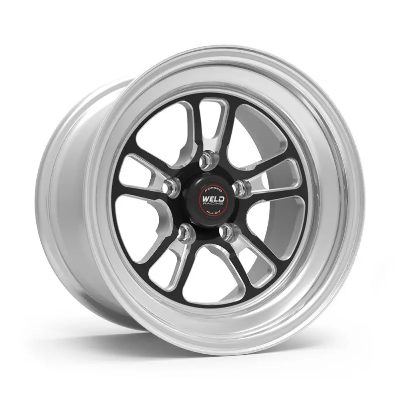 Weld S70 15X10 / 5X120mm Bp / 7.5In. Bs Black Wheel (Medium Pad) - Non-Beadlock 1