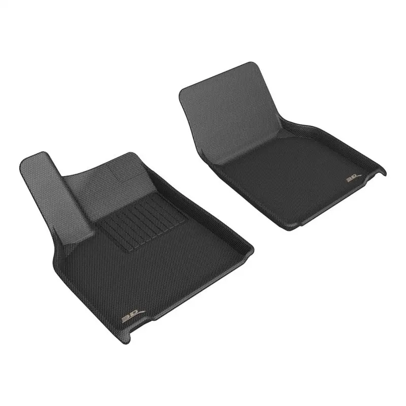 3D Maxpider 2026 Tesla Model Y Juniper Kagu 1St Row Floormat - Black 1