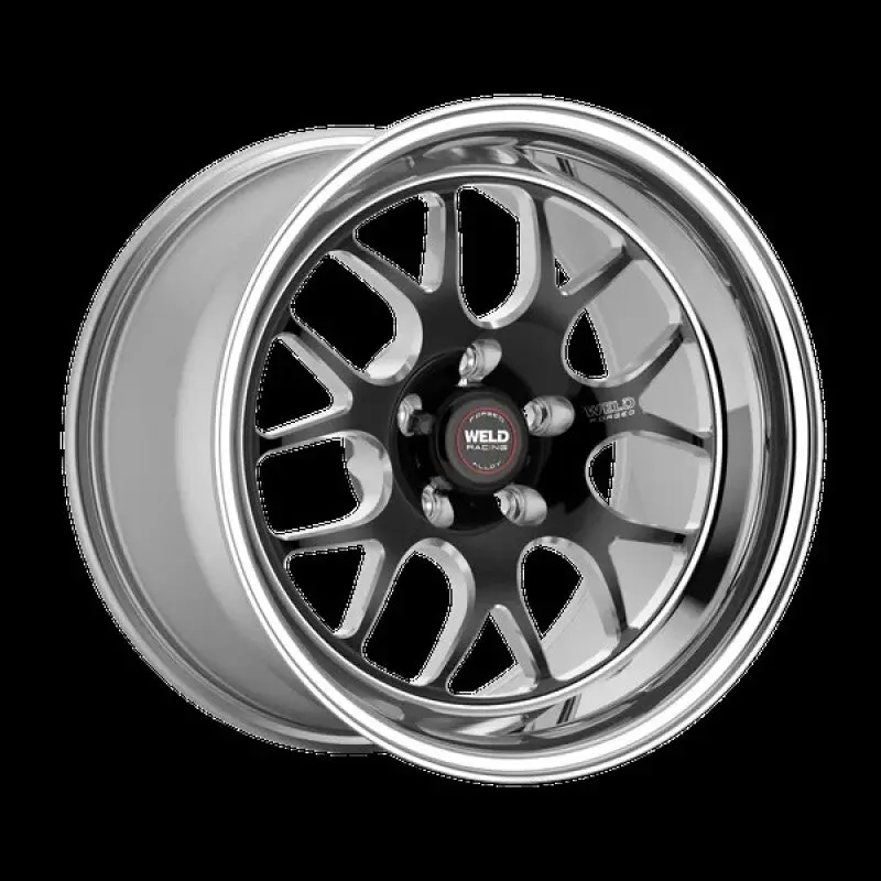 Weld S77 20X10 / 5X120 Bp / 6.3In. Bs Black Wheel (High Pad) - Non-Beadlock 1