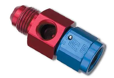 Russell Swivel Coupler 90 Deg -10 An Blk Anodize 1