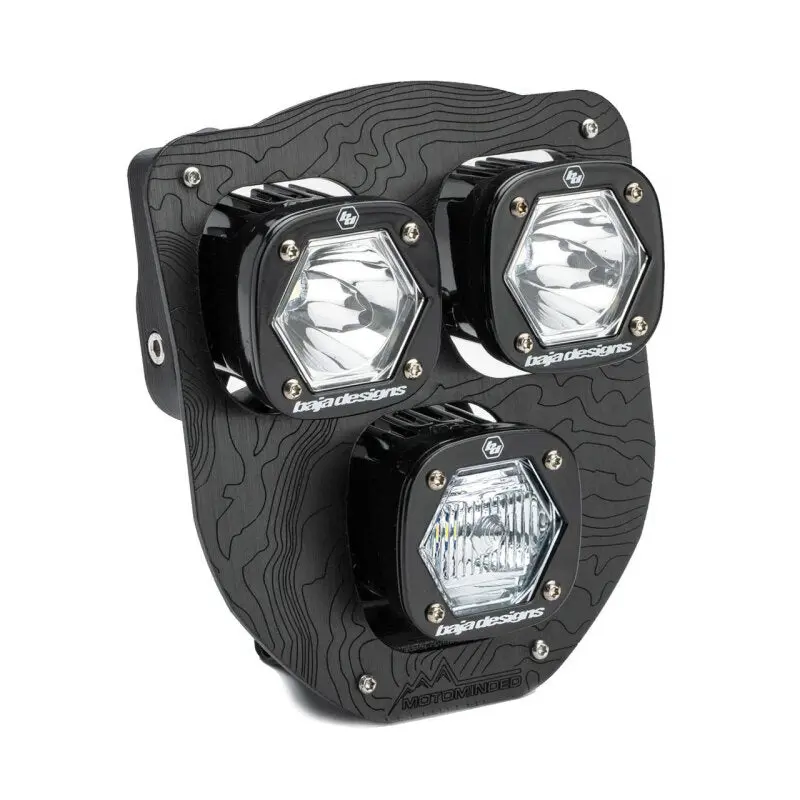 Baja Designs 24-25 Husqvarna Fe/Te Triple S1 Hydra (D/C) Led Headlight Kit - Clear 1