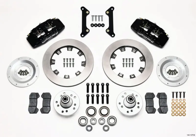 Wilwood Dynapro 6 Front Hub Kit 12.19In 70-78 Camaro - 140-10738 1