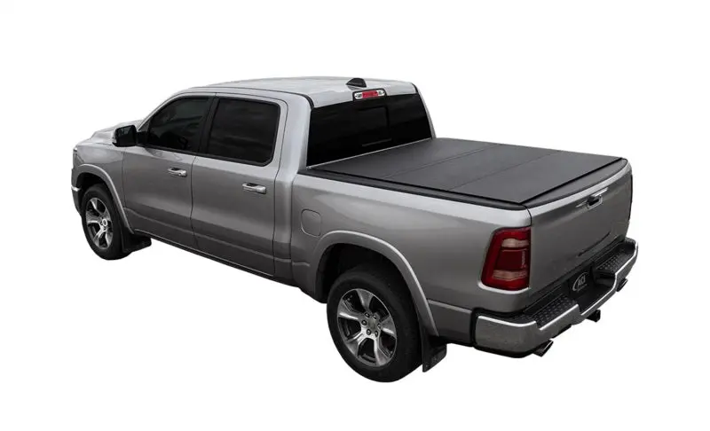 Access Lomax Tri-Fold Cover Black Urethane Split Rail 19+ Ram 1500 - 6Ft 4In Bed (W/O Rambox) 1