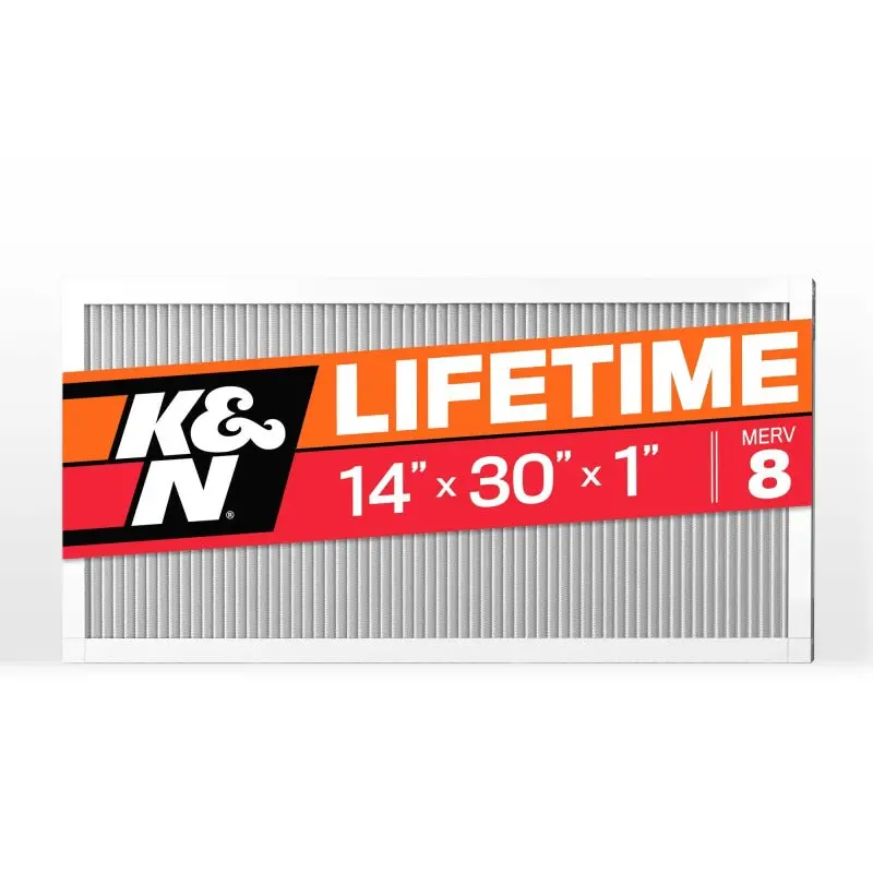 K&N Hvac Filter 14 X 30 X 1 Merv 8 1