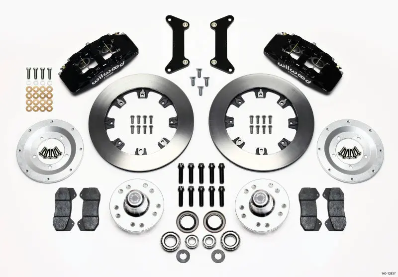 Wilwood Dynapro 6 Front Hub Kit 12.19In 79-87 Gm G Body - 140-12837 1