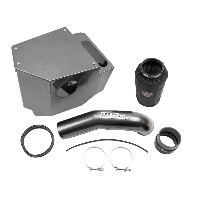Wehrli 20-25 Chevrolet 6.6L L5p Duramax 4In Intake Kit - Semi=Gloss Black 1
