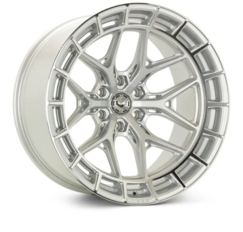 Vossen Hfx-6 24X10 - 6X139.7 - Et25 - Deep - 106.1 - Silver Polished Wheel 1