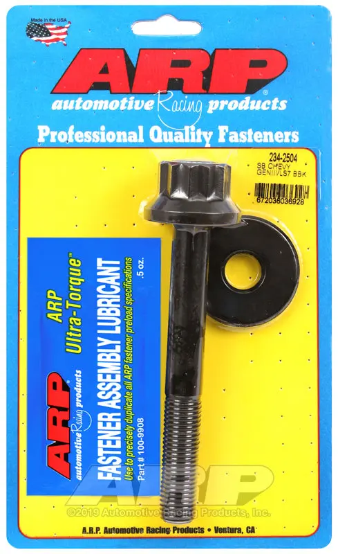 Arp Crankshaft Damper Bolt Kit C6 Corvette Z06 / Zr1 (2006-2013) 1