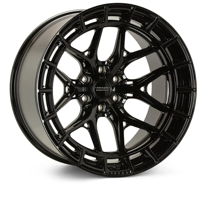Vossen Hfx-6 24X10 - 6X139.7 - Et25 - Deep - 106.1 - Gloss Black Wheel 1