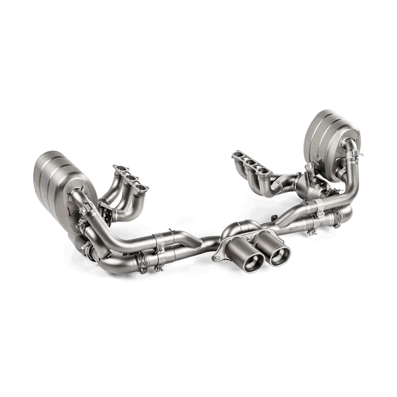 Akrapovic Evolution Header Set W/Slip-On Race Line Exhaust Porsche 991 Gt3 1