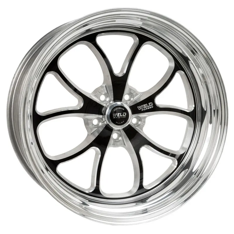 Weld S76 20X12 / 5X115mm Bp / 6.75In. Bs Black Wheel (3.18 Id High Pad) 1
