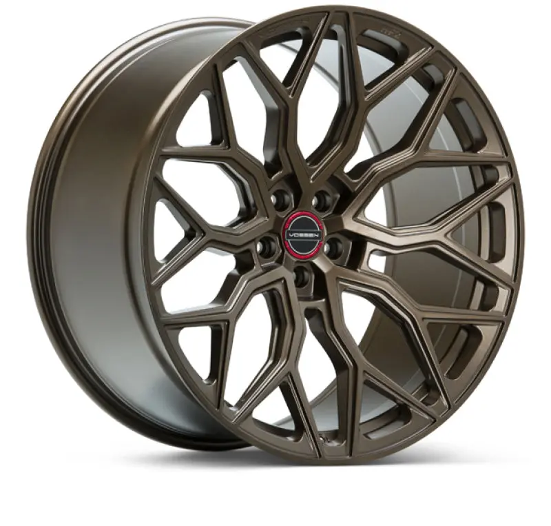 Vossen Hf2 - 22X9.5 - Et50 - 5X108 - 63.4 - Flat - Satin Bronze Wheel 1