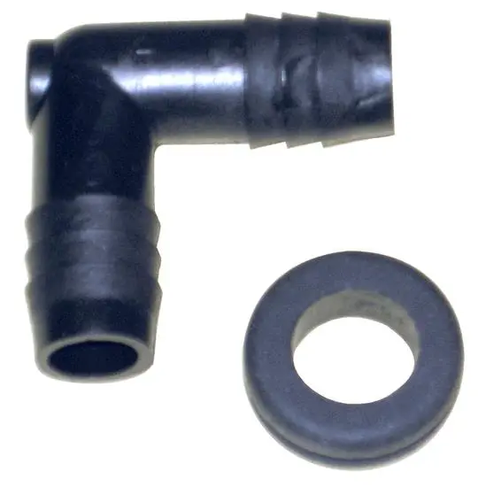 K&N Vent Kit 90 Deg 1/2In Flg W/Grmt 1