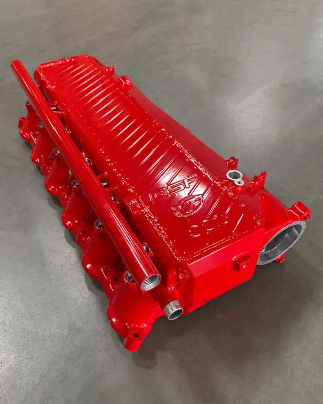 Csf Bmw Gen 1 B58 Charge-Air-Cooler Manifold - Fire Engine Red 1