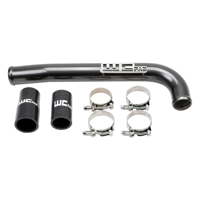Wehrli 03-09 Dodge 5.9L/6.7L Cummins (Non-Twin Cp3) Upper Coolant Pipe - Wcfab Red 1