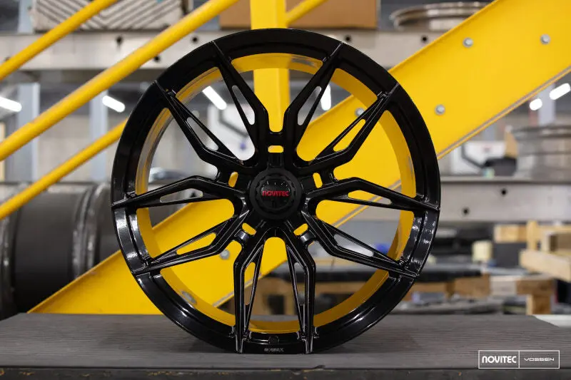 Vossen X Novitec Nf11 21X10 Et:34 Gloss Black Ferrari 12Cilindri F167 Front Wheel 1