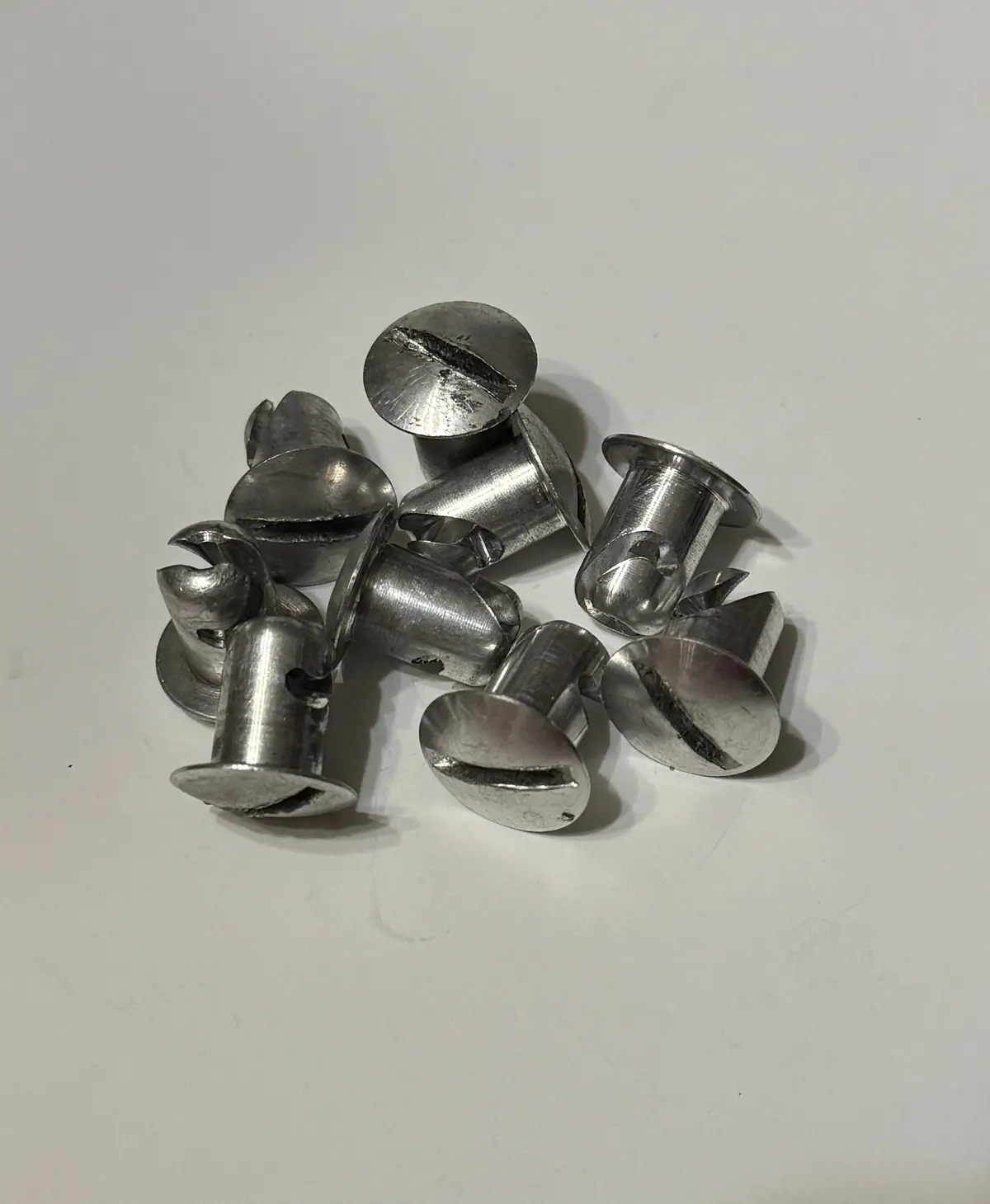 Quarter Turn Slotted Head Dzus Button Fasteners (Used) 1