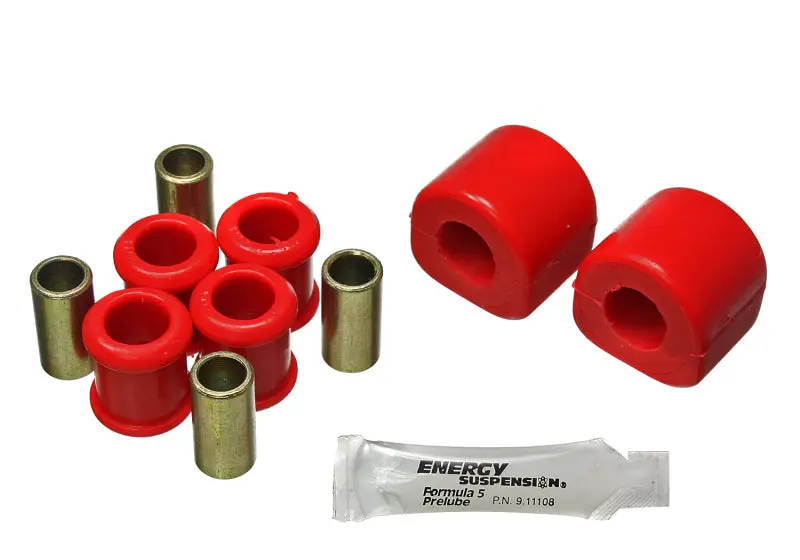 Energy Suspension 08-19 Dodge Challenger 19Mm Rear Sway Bar Bushings - Red 1
