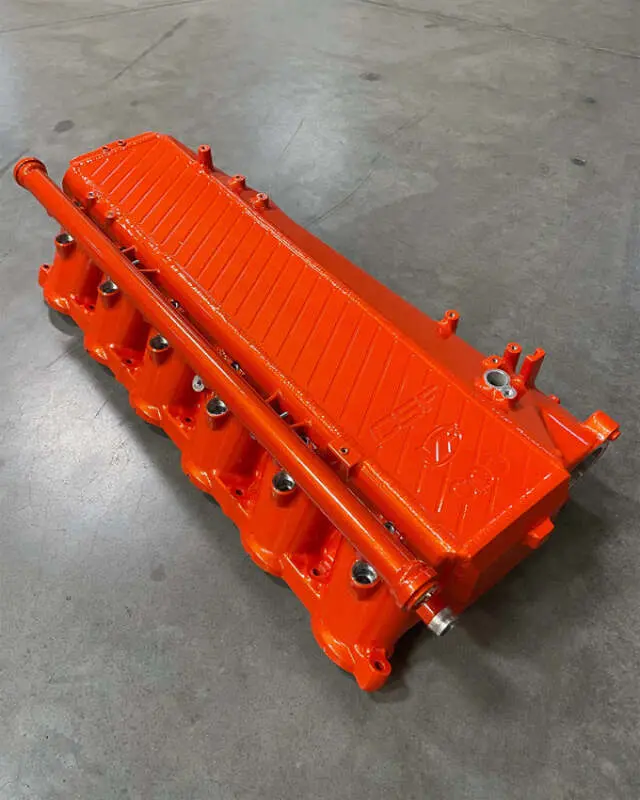 Csf Bmw Gen 1 B58 Charge-Air-Cooler Manifold - Tangerine Twist Sparkle 1