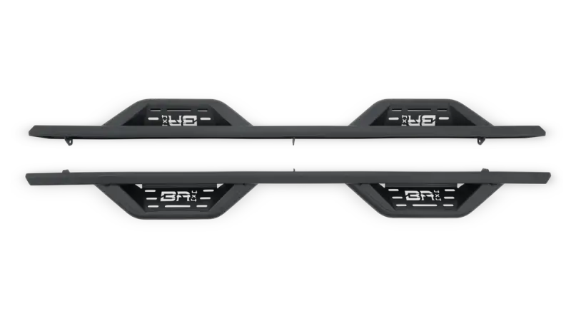 Body Armor 4X4 19-22 Dodge Ram 1500 Crew Cab Ambush Side Steps - Black 1
