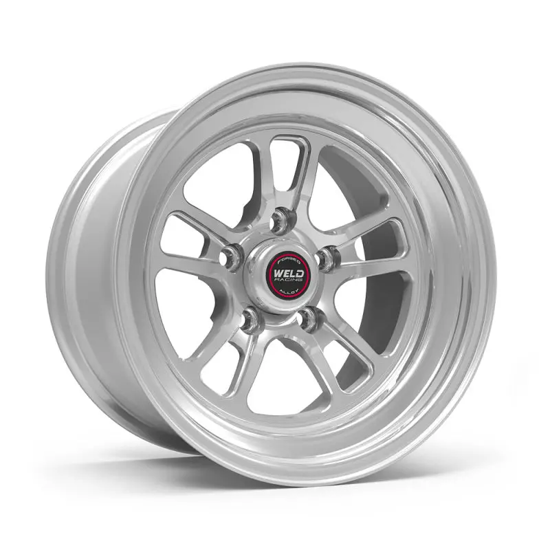 Weld S70 15X5.33 / 5X4.75 Bp / 2.5In. Bs Polished Wheel (Low Pad) - Non-Beadlock 1