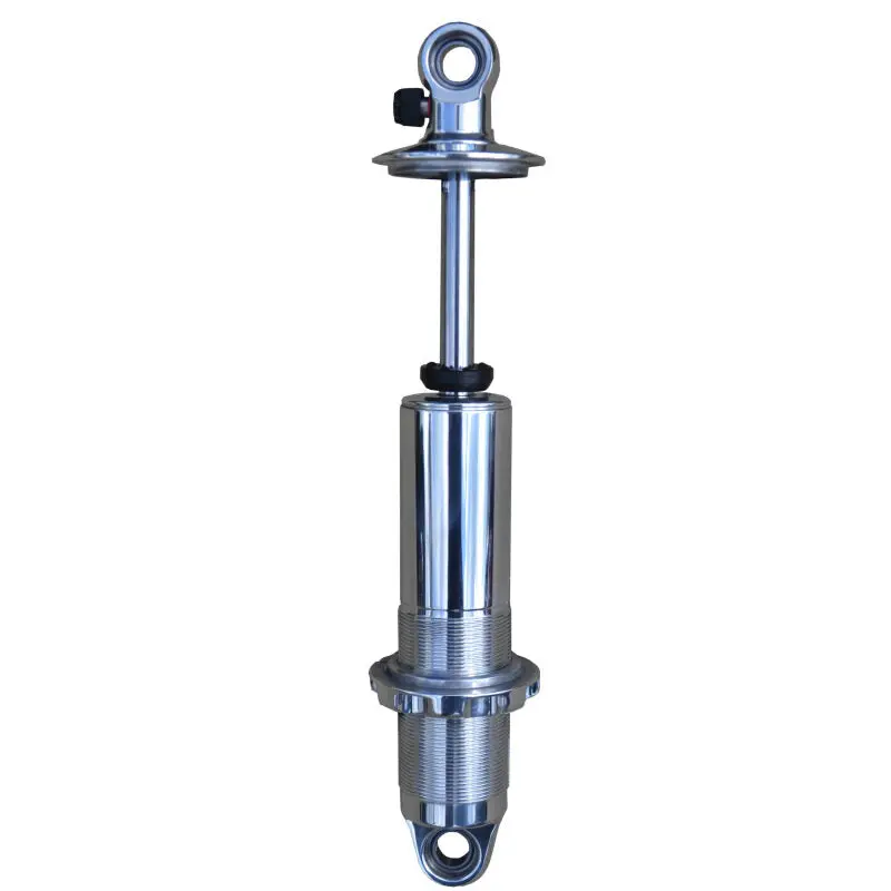 Ridetech Polished Hq Coilover Shock Single Adjustable 6.9In Stroke / 1.7In Eye Mount - Single 1