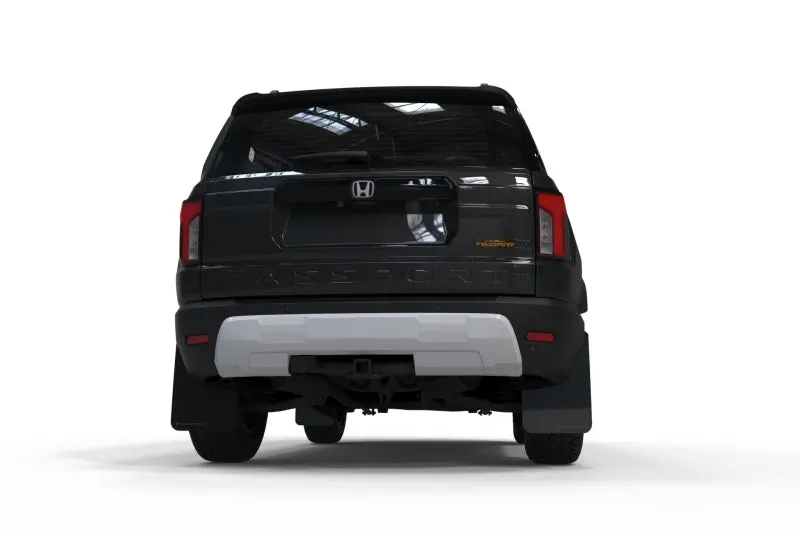 Rally Armor 2026 Honda Passport Black Ur Mudflap - White Logo 1