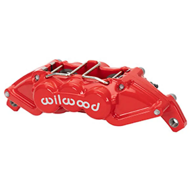 Wilwood Universal Utv4 Caliper 1.12/1.12In Pistons 25In Rotor - Red 1