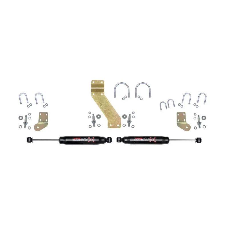 Skyjacker 66-77 Ford Bronco 4Wd Black Max Dual Stabilizer Kit W/ Black Cylinders 1