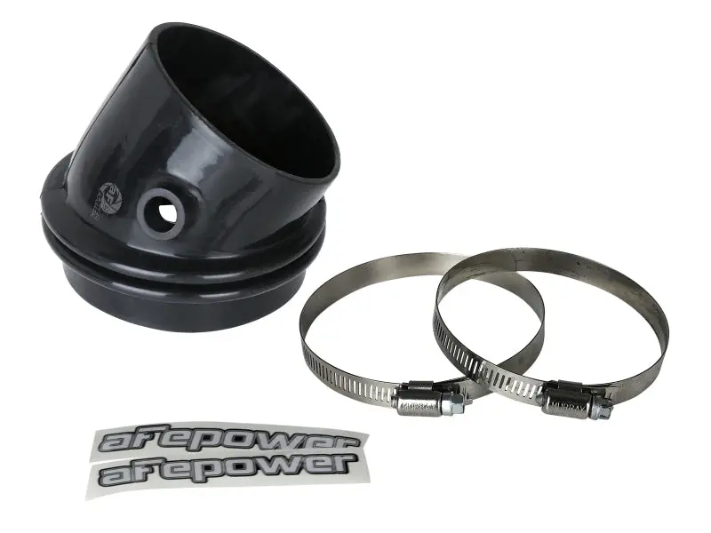 Afe Magnum Force Intake Coupling Kit (4-3/8 In Id To 3-7/8 In X 30 Deg.) Elbow Coupler - Black 1
