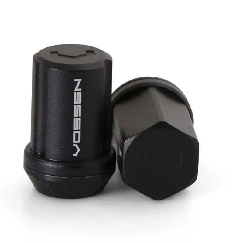 Vossen 35Mm Lug Nut - 14X1.5 - 19Mm Hex - Cone Seat - Black (Set Of 20) 1