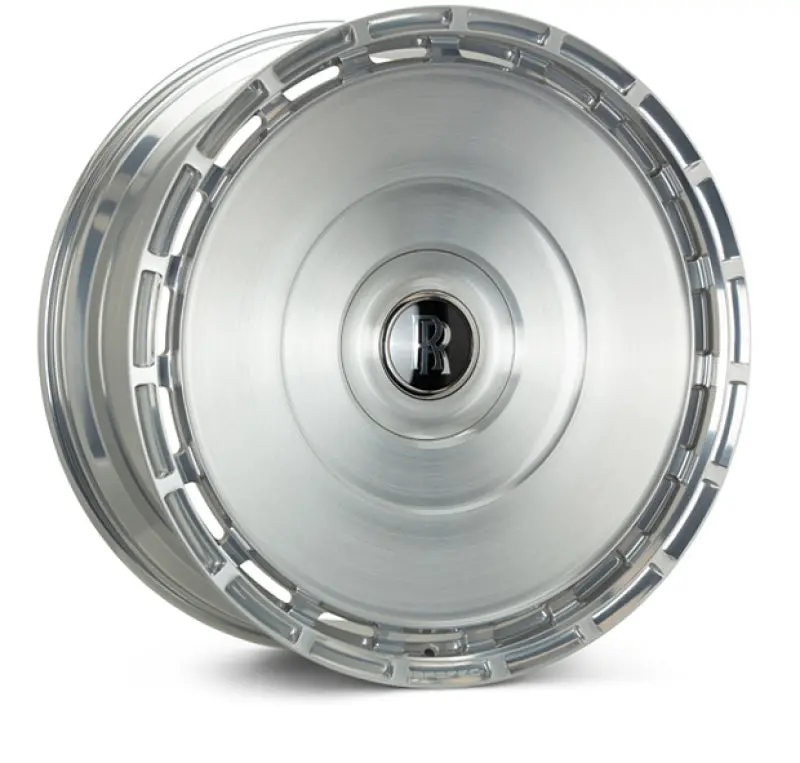 Vossen X Novitec Sp3 24X10 Et:29 Brushed - Gloss Clear Rolls-Royce Spectre Front Wheel 1